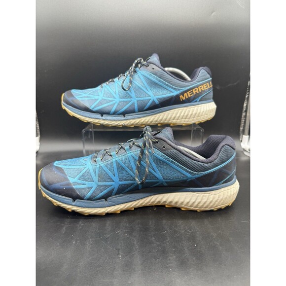 Merrell Agility Synthesis 2 Blue J135273 Men Size 13 Trail Running Shoes GUC - Picture 2 of 9
